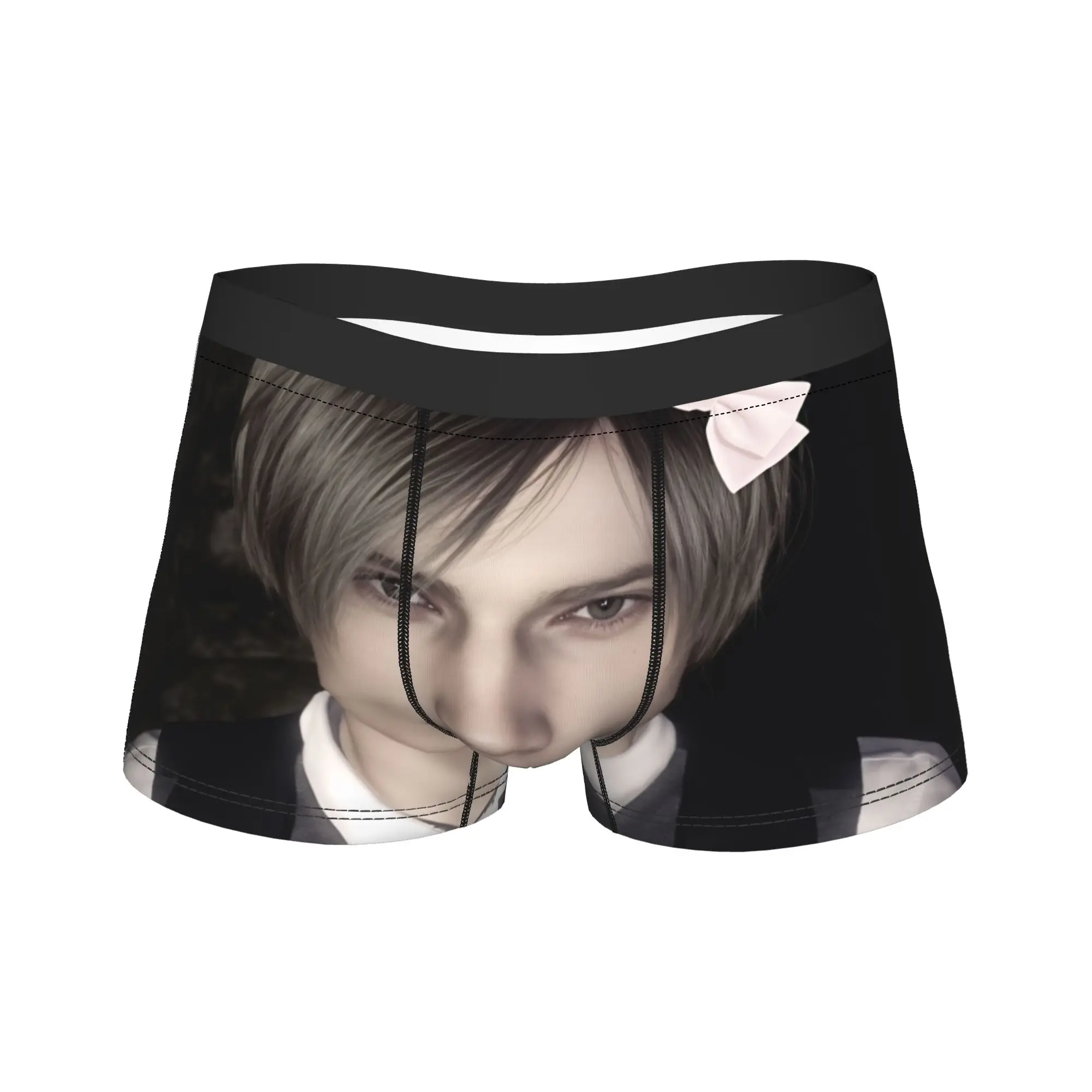 

Нижнее белье Muscle Leon Kennedy Evil Residents, боксерские шорты с принтом, мужские трусы высокого качества, удобные шорты, трусы, идея для подарка