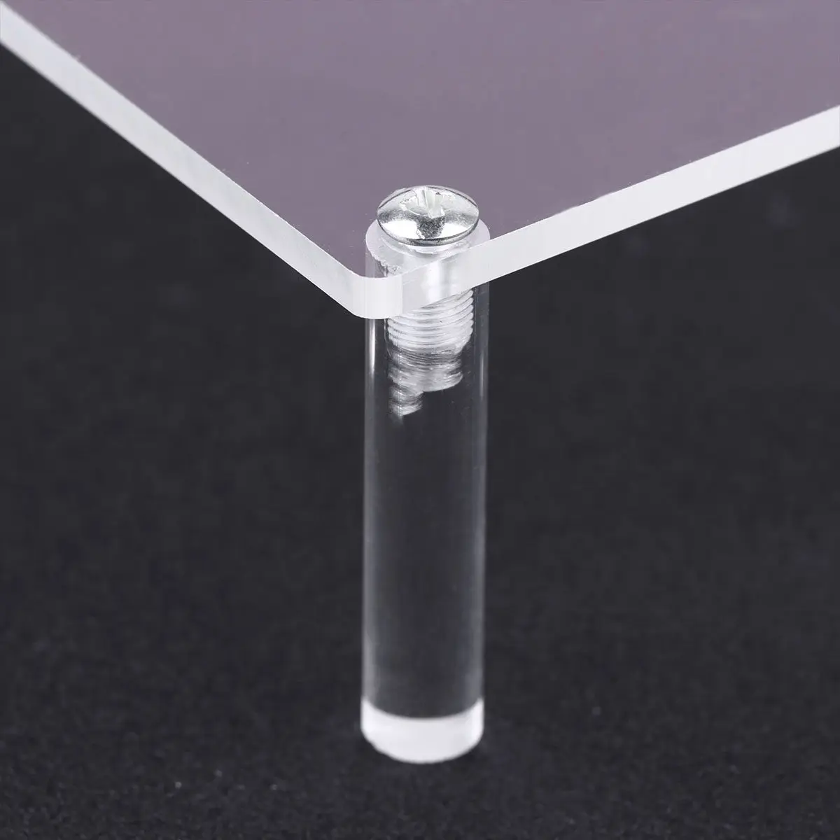 Acrylic Desktop Storage Rack Single Layer Sturdy Organizer for Car Collection Jewelry Display Stand Office Table Storage