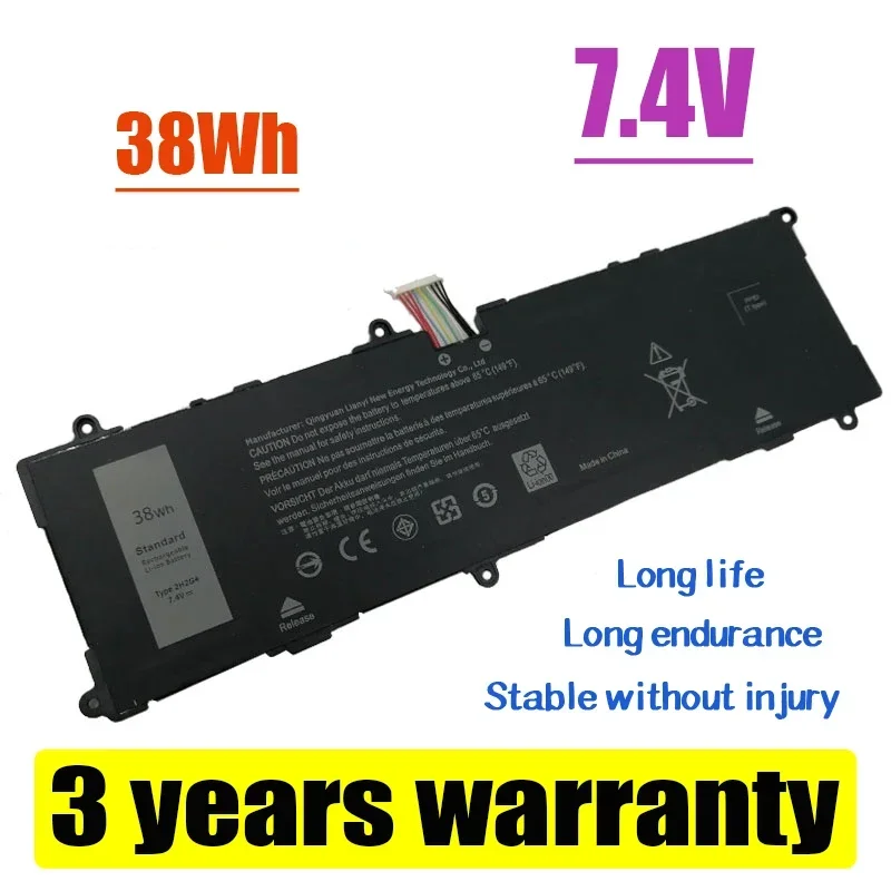 Genuine New 2H2G4 Original Laptop Battery for DELL Venue 11 Pro 7140 21CP5/63/105 2217-2548