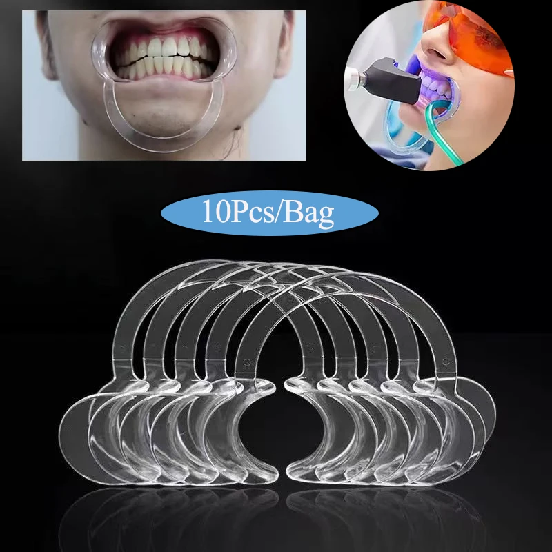 

10pcs Dental Cheek Retractor C Shape Lip Mouth Opener Intraoral Dentist Orthodontic Tool For Oral Tooth Whitening Mouth Expander