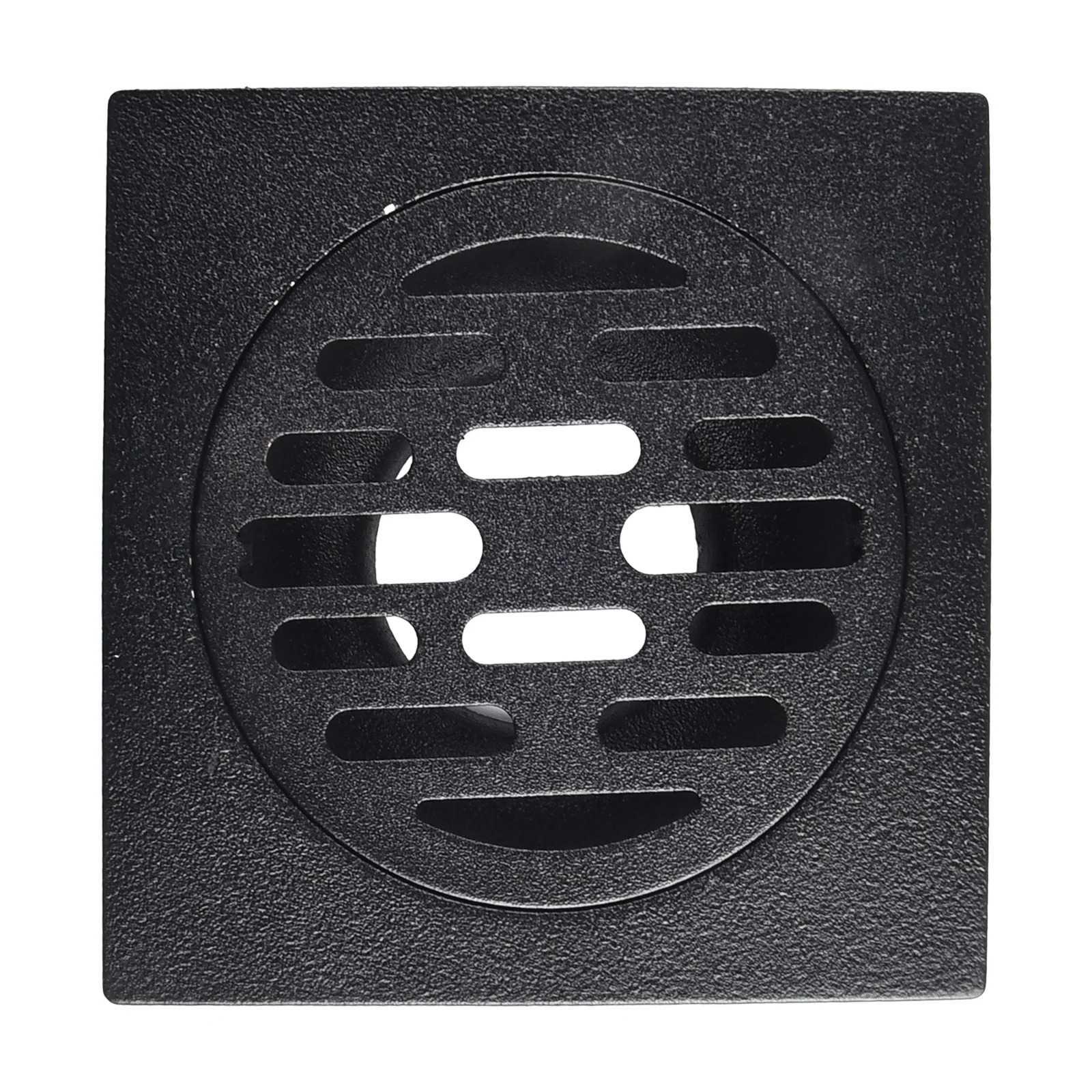 

Bathroom Floor Drain Floor Drain Drainage 9.9 X 9.9 X 3.8cm Black Black Paint Corrosion-resistant Stainless Steel