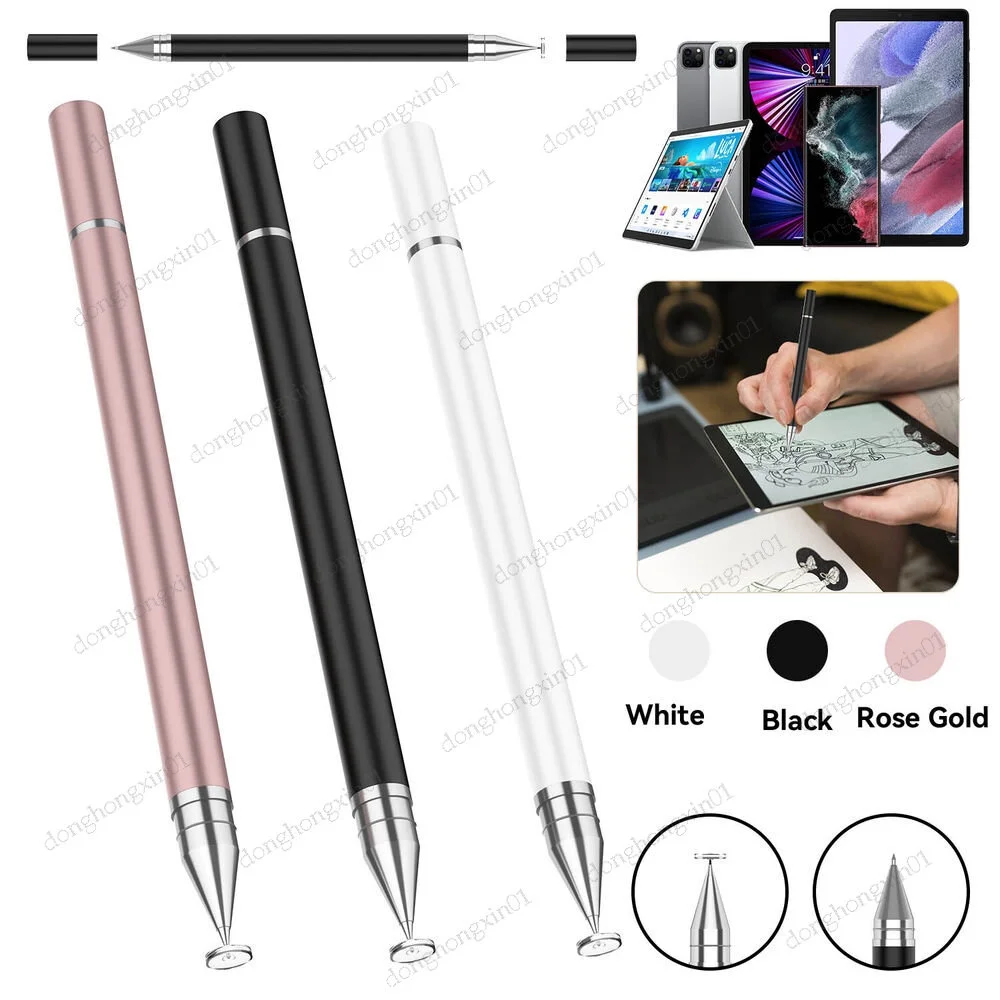 Stylus Pen 2 in 1 Universal For Samsung Galaxy Tab A8 10.5 Inch SM-X200 SM-X205 Tablet Pen Screen Touch Drawing Pen Pencil