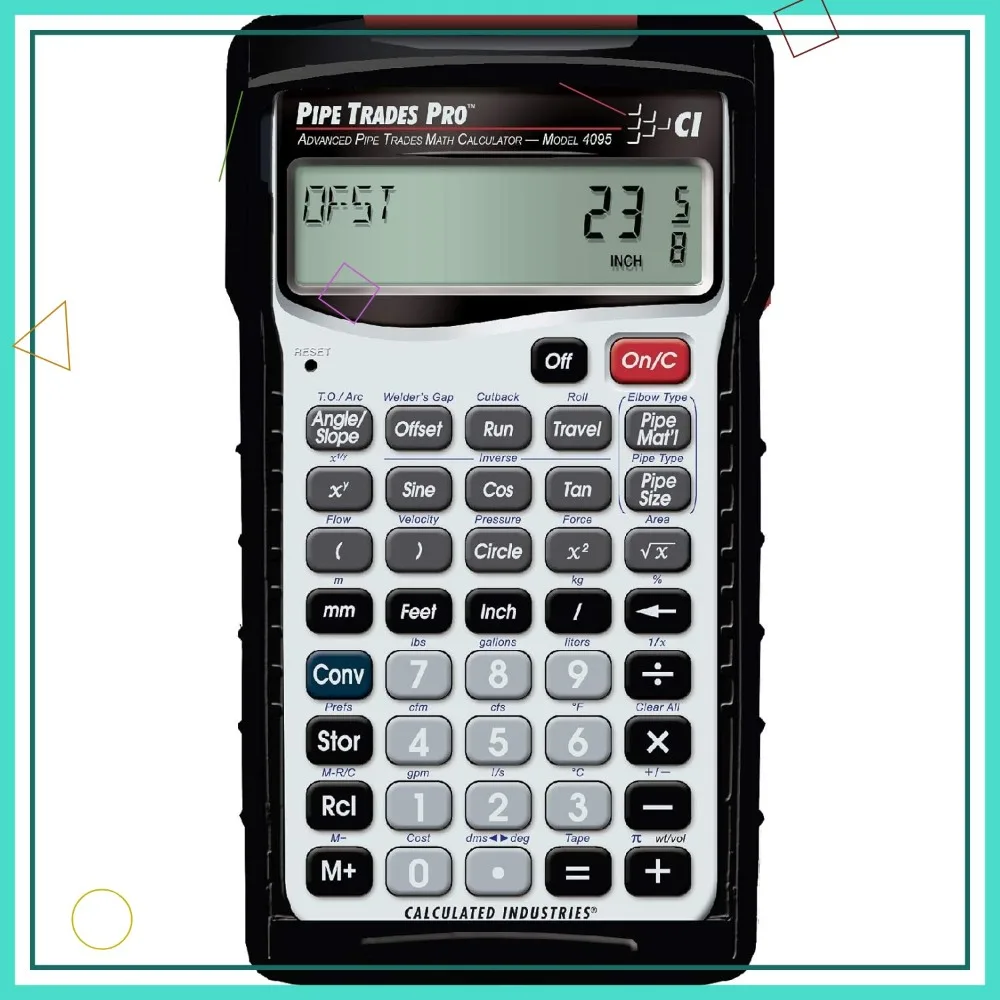 

Advanced Pipe Layout Calculator for Pipefitters and Welders | Built-in Data for 7 Materials, White
