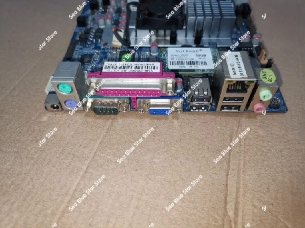 D525 DC 12V Main Board COM2 Industrial Control Main Board Cash Register, All-in-one Machine, Second-hand Disassembly Main Board