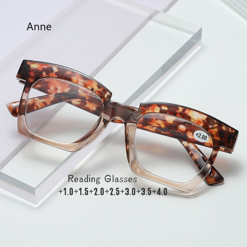 Europe&America Reading Glasses For Men&Women Presbyopic Square Eyeglasses +1.0+1.5+2.0+2.5+3.0+3.5+4.0 oculos de grau femininos