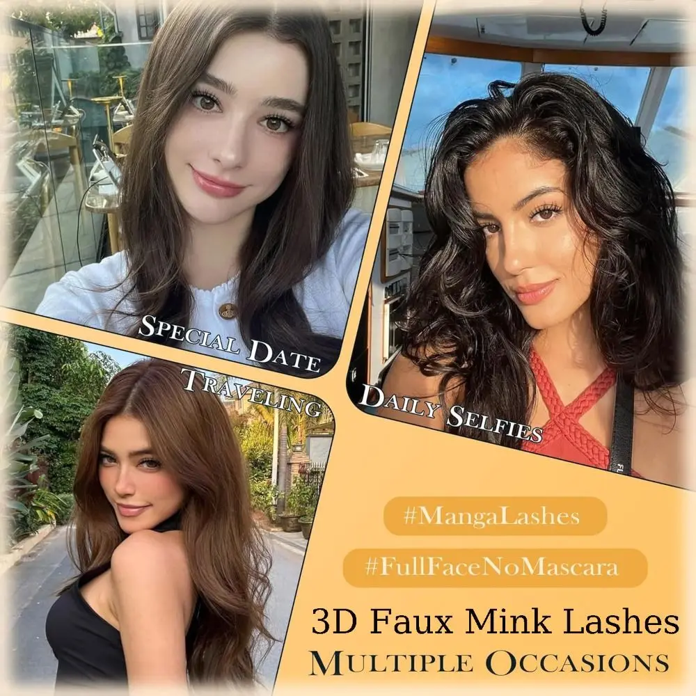 Novo 3d falso vison cílios postiços cruz macia bagunçado denso cílios 13mm ferramentas de maquiagem dos olhos extensão dos cílios