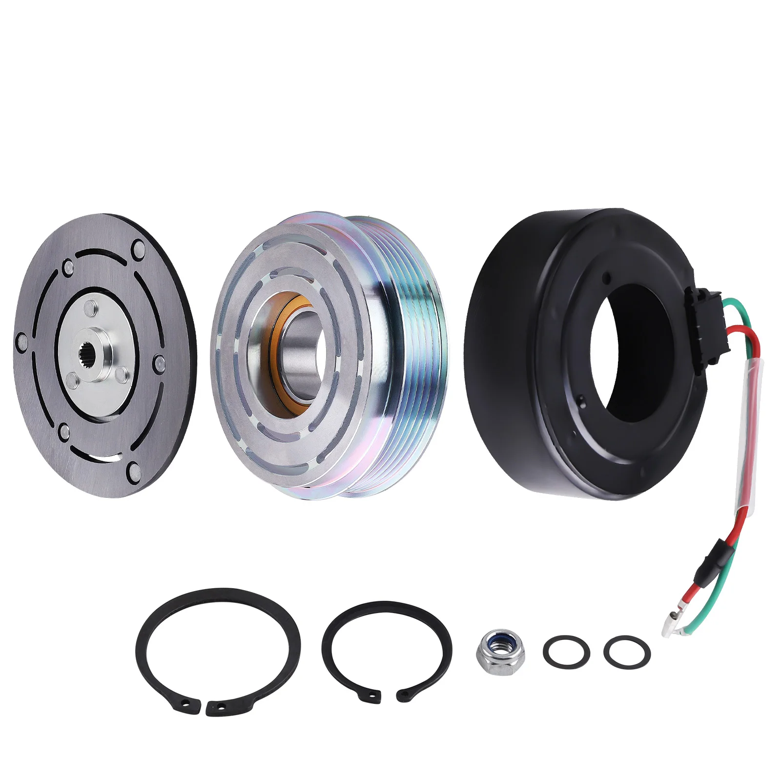 

A/C Compressor Clutch Kits For Honda Fit 1.5L 07-08 TRSE07 5 Pulley Grooves