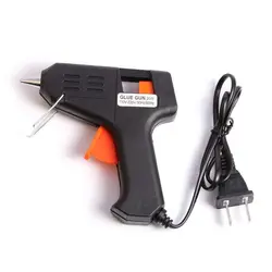 Plastic Hot Melt Glue Gun Household Black Heat Glue Sticks Repair Tool 20W Industrial Guns