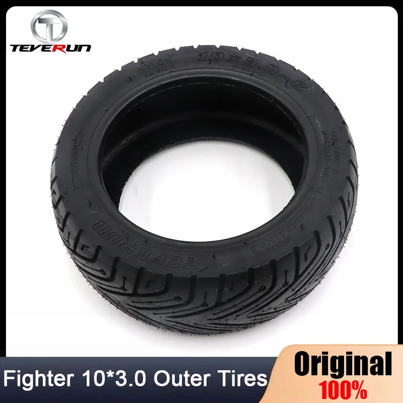 

Original Teverun Fighter Mini 10*3.0 Vacuum Tyre For Fighter Mini Pro/Mini ECO Electric Scooter Anti-Skid Outer Tire Parts