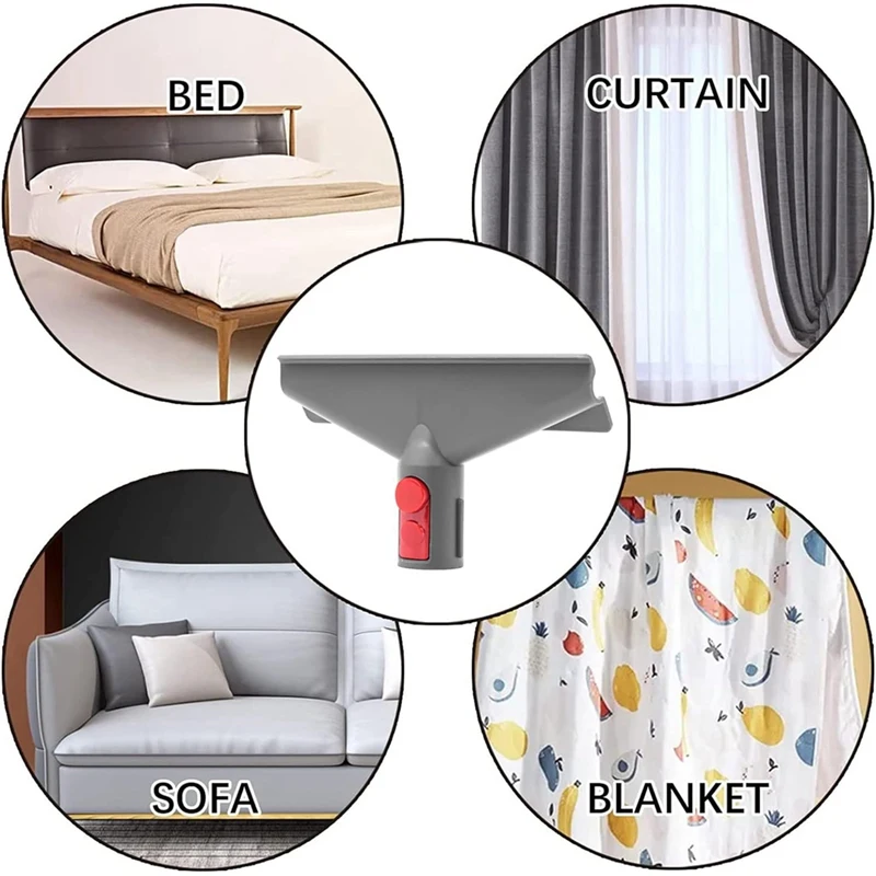 A85I-For Dyson V15 V12 V8 V11 V10 V7 jelas mendeteksi Cordless stik hewan Outsize Cyclone vakum lampiran alat sikat