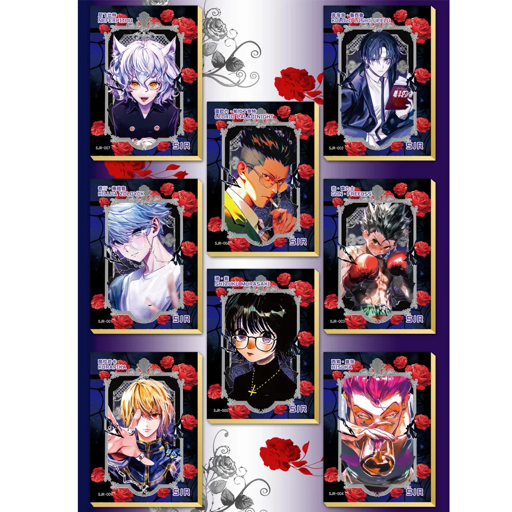 Wholesale Anime Hunter Collection Card Character HISOKA SIZUKU FRANKLIN Favorite Card Children\'s Rare Card Box Toy Birthday Gift