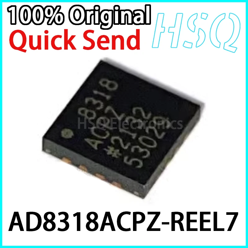 

1PCS New Original AD8318ACPZ-REEL7 LFCSP-16 Screen Printed 8318 RF Detector Chip