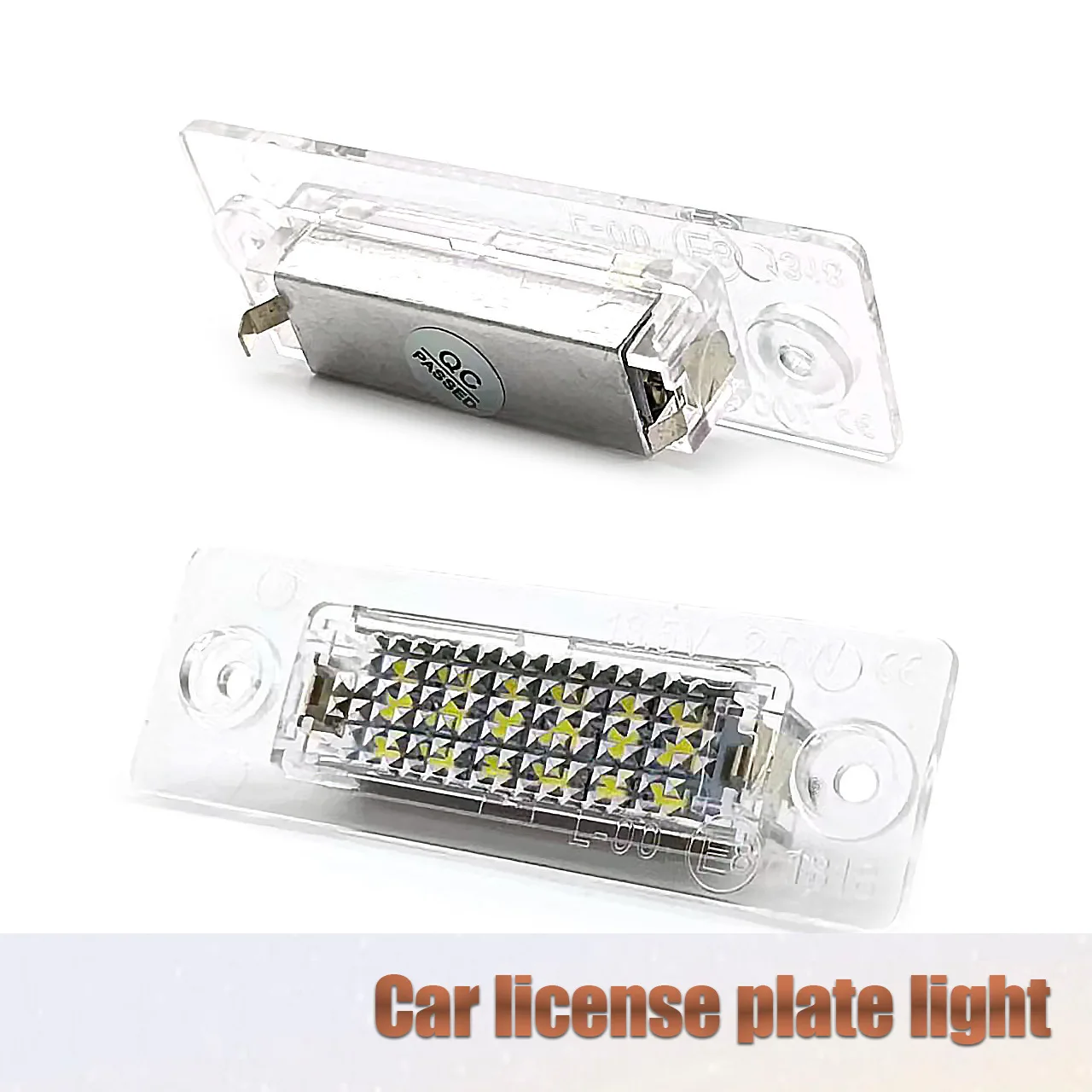 

For Volkswagen Passat Skoda Super license plate light LED,License plate light modification