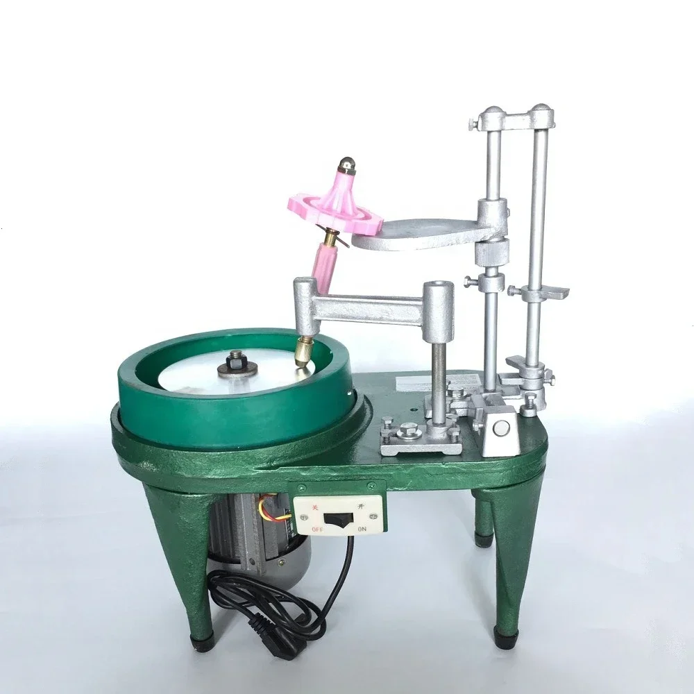 Stone cutting machine, diamond cutting machine, polishing tool set