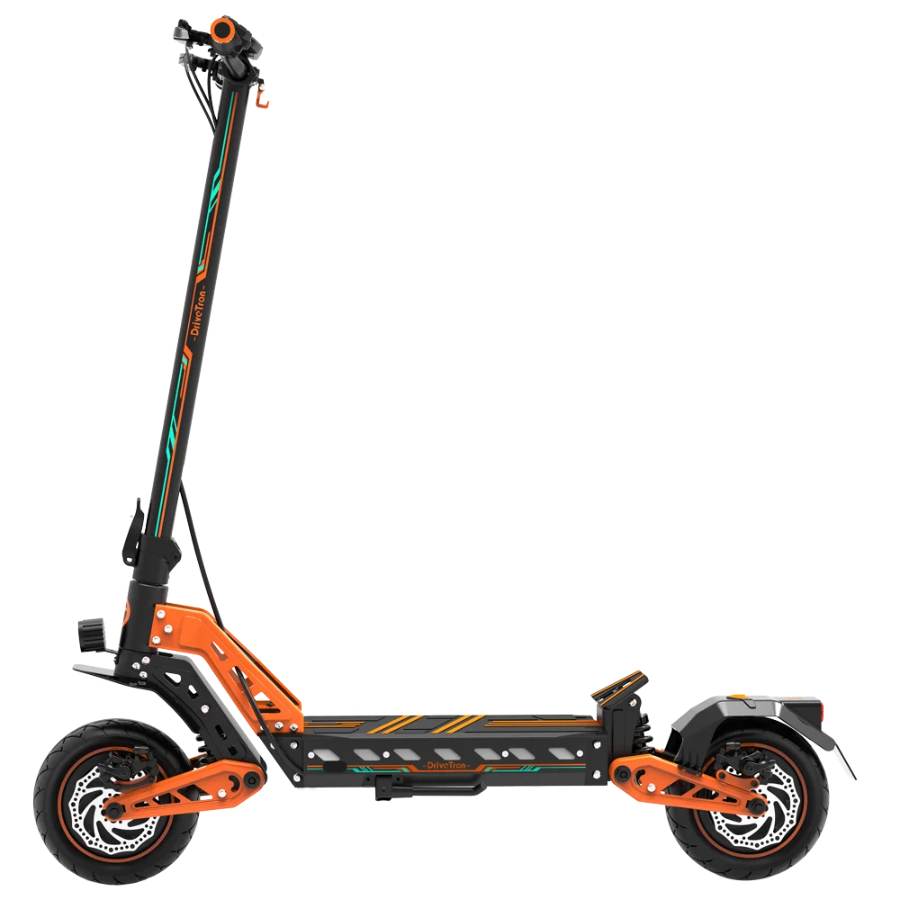 DriveTron DT10 Fast Electric Scooter 1000W 1200W Dual Motor 3300W Peak 48V 52V 20.8Ah 10