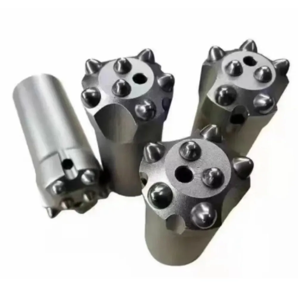

1pcs Ball Tooth Drill Bit, Cold Pressed Drill Bit, Rock Drill, Pneumatic Drill, Mining Plum Blossom Anchor, Mountain Drill Bit