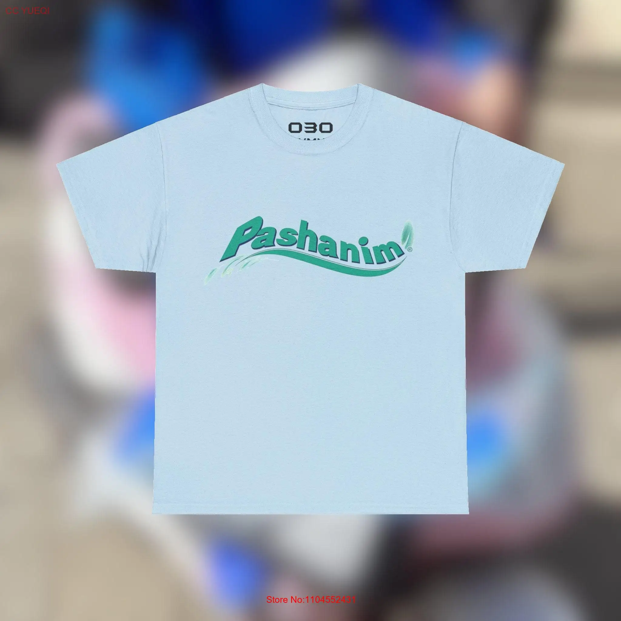 Pashanim Airwaves Heavy Cotton T Shirt 100 in Germany long or short sleeves