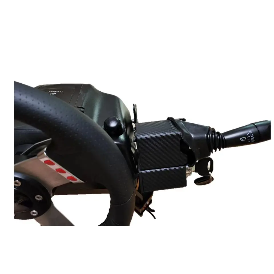 Racing Simulator Steering Wheel European And American Truck turn Signals Wipers Key Ignition Switch for Logitech G27 G29 G923 view 5