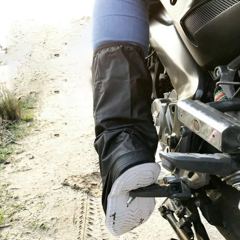 

1 пара водонепроницаемых чехлов для обуви, противоскользящие бахилы для дождя, эластичные защитные чехлы на защелках для обуви, защита от дождя для ботинок