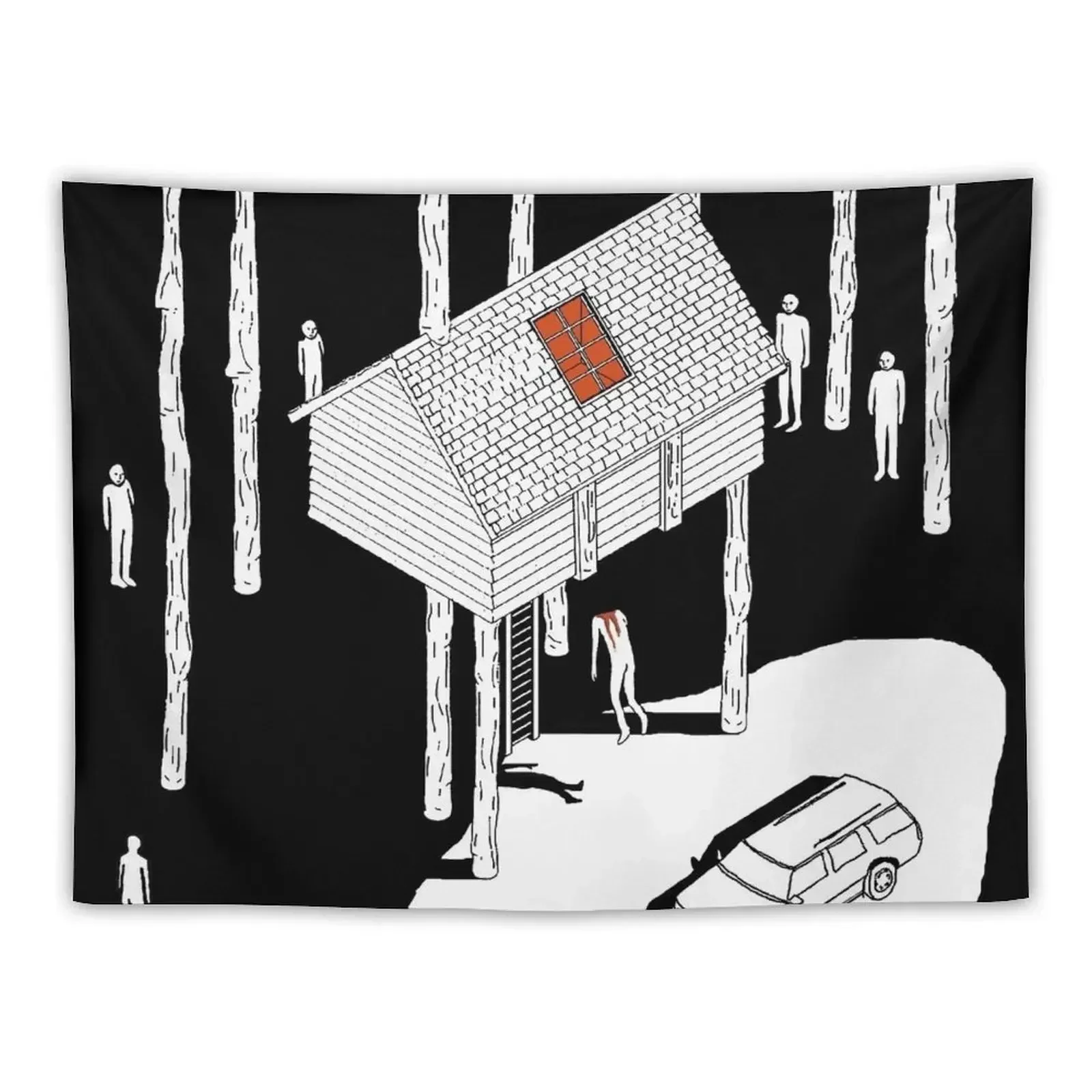 Hereditary by Ari Aster and A24 Studios Tapestry Home Decoration Accessories Wall Deco Bedroom Decor Tapestry