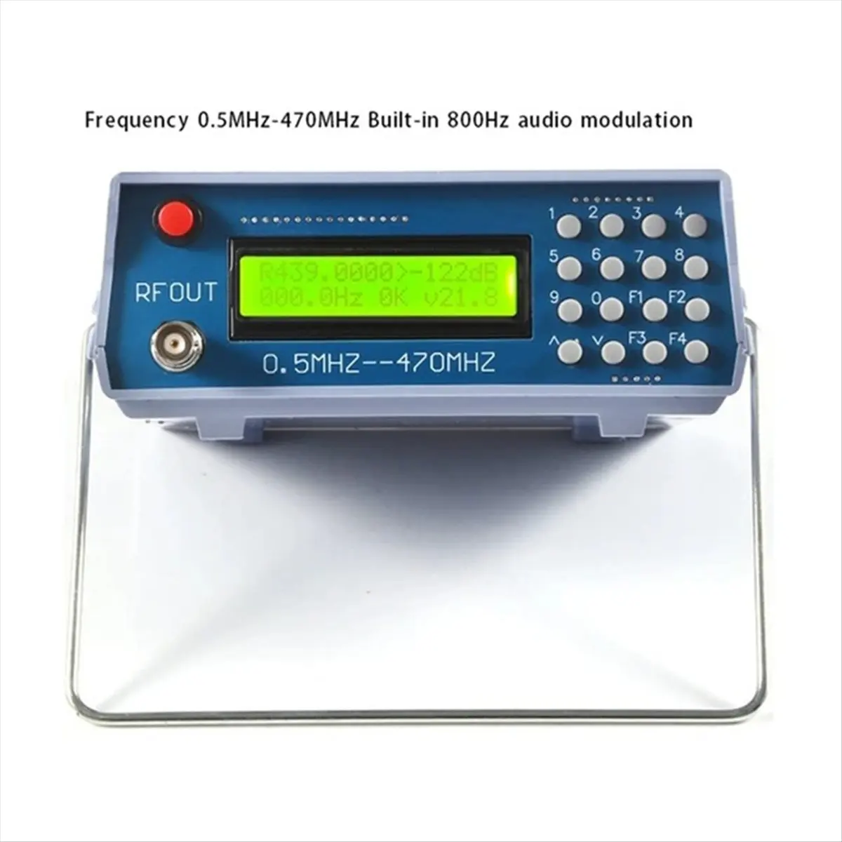 SWXF  Signal Generator 0.5MHZ-470MHZ Instrument Tester for Debugging FM Radio Walkie-Talkies for DIY Electronics / Testing