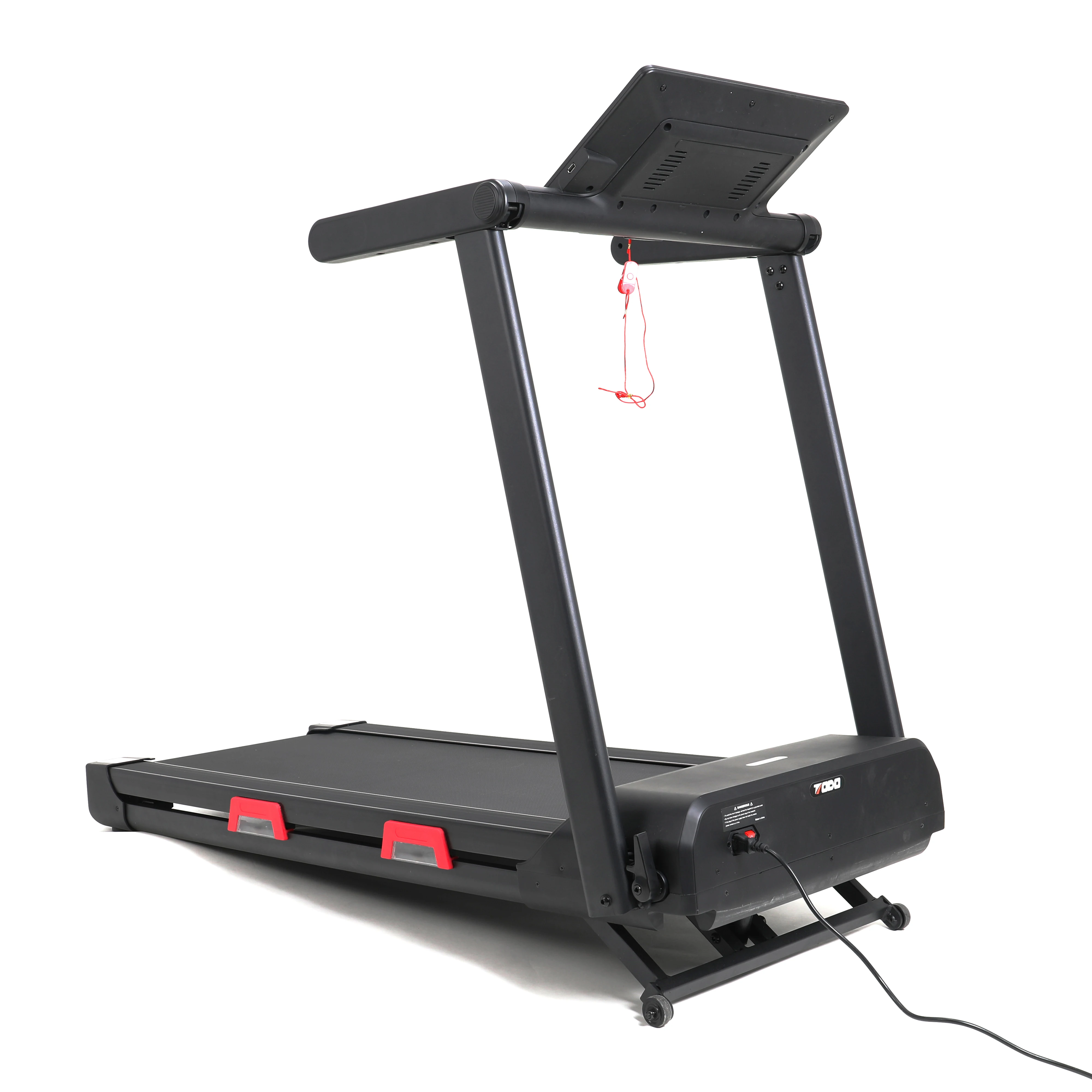 

High-end Electric 16km/h Folding Treadmill With 1.0 Horsepower Motor, LCD Screen, MP3 Music, Slope And Calorie Display, Suitable