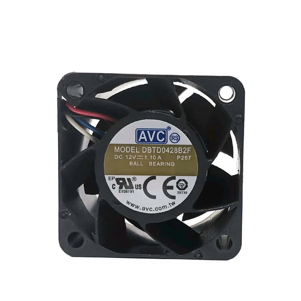 

free shipping original AVC DBTD0428B2F 4028 PWM 12V 1.1A 22000rpm Server fan 4cm 40mm*40mm*28mm