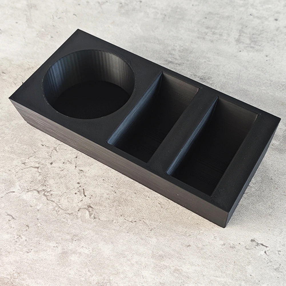 Coffee Accessories Storage Base for NJ ES601655701 with Round and Square Compartments Compact and Easy to Maintain