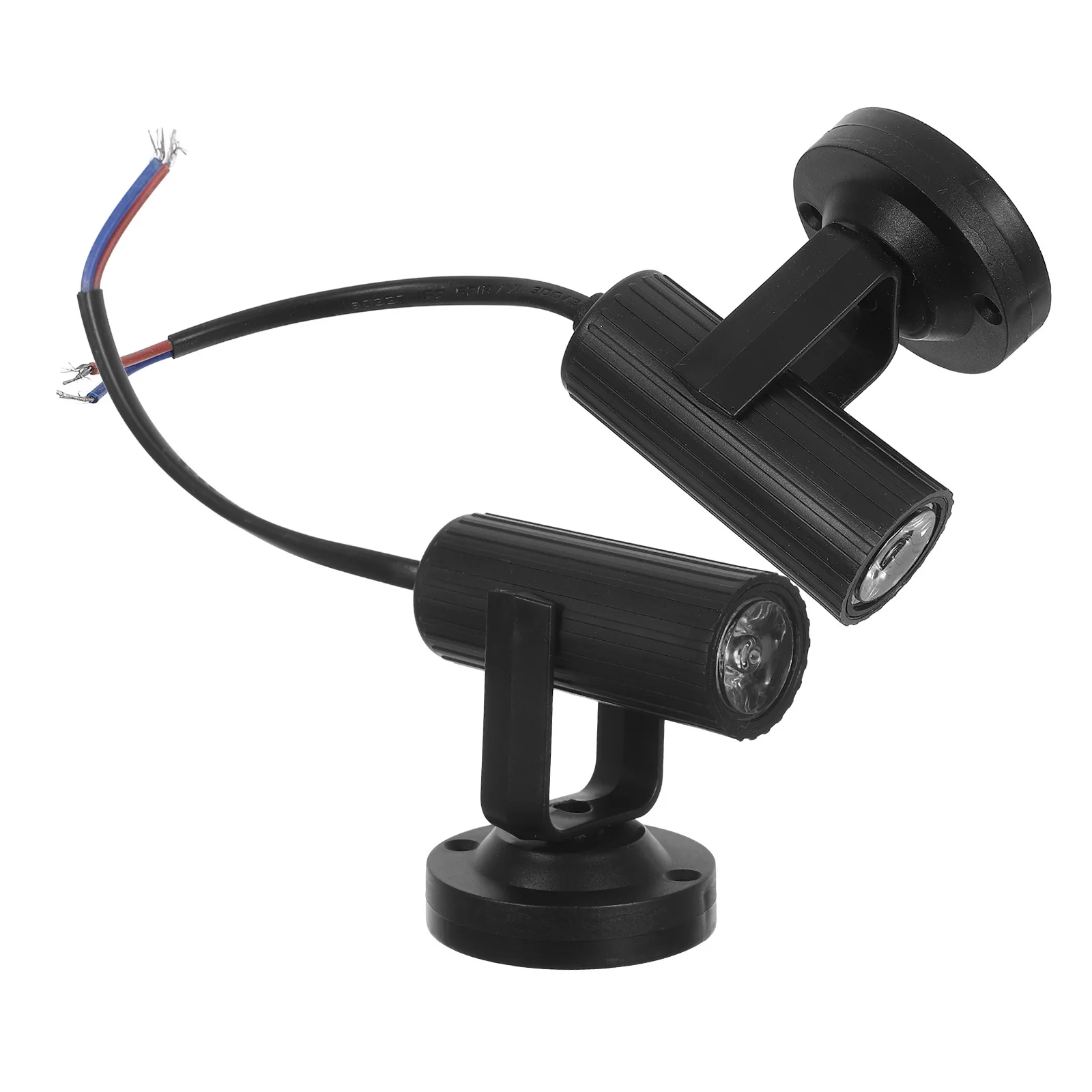 

2Pcs LED Beam Stage Lights Rotatable Red and Blue Effects Mini Spotlights for Home Party Theater Dj Events Long Life High