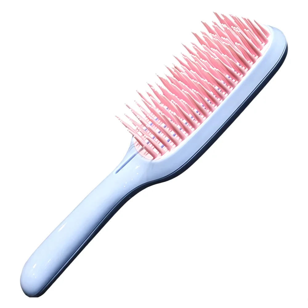 1 Stück Antistatische Entwirrbürste Weiche Kopfhautmassage-Bürste Anti-Frizz Nicht Verknotende Bürste Abnehmbares Haarstyling-Werkzeug – Detail 6