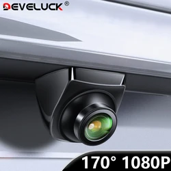 Develuck 5-24V AHD 1920*1080P Car Rear View Camera 170° Fisheye Golden Lens Full HD Night Vision Vehicle Reversing Front Cameras