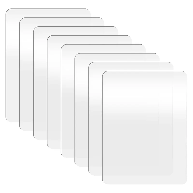 8 Pcs Clear Acrylic Cutting Pads Clear Cutting Plate Acrylic Cutting Pads For Embossing Crafting