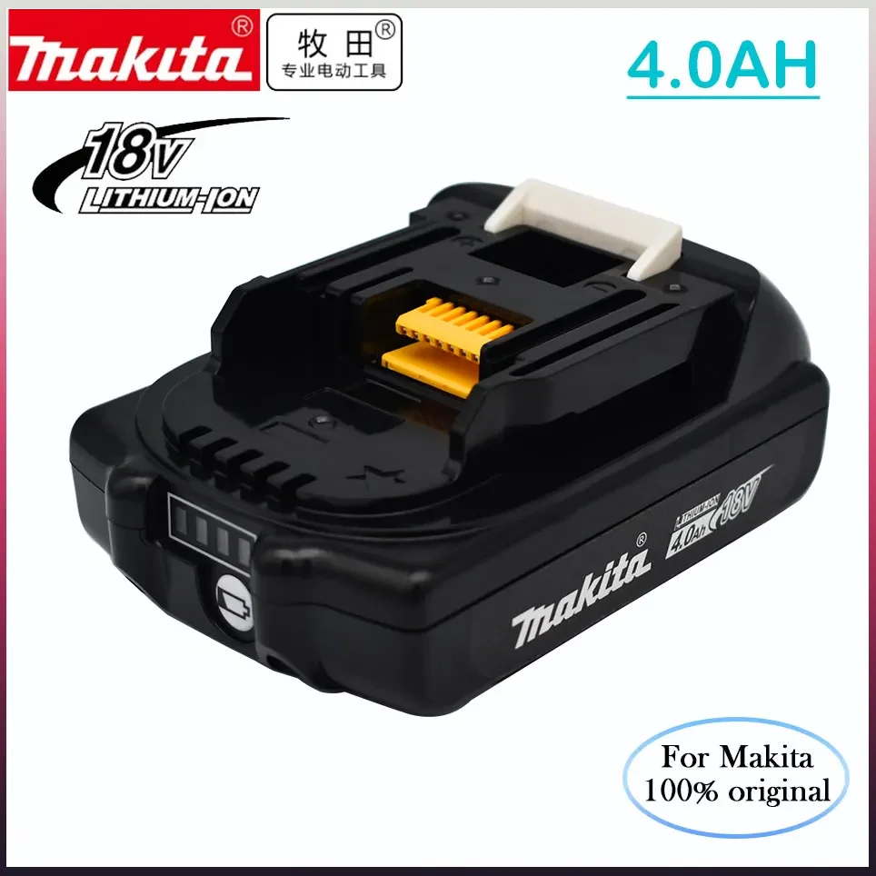 

Makita Rechargeable 18V 4.0Ah Li-Ion Battery For Makita BL1830 BL1815 BL1860 BL1840 194205-3 Replacement Power Tools Battery