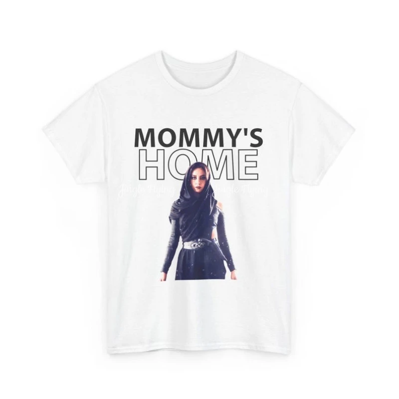 Aubrey Plaza Mommy's Home Shirt Graphic Tee Unisex Oversize Shirt