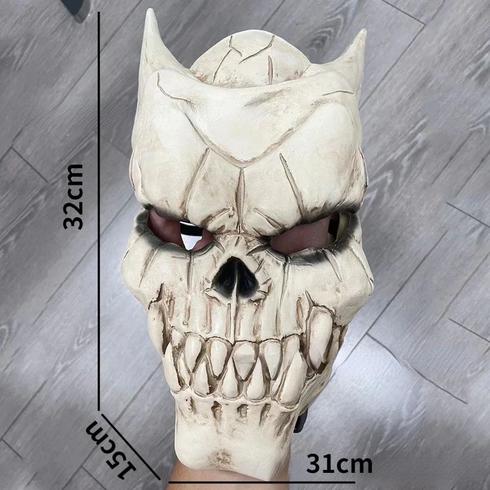 Newest Hot Nihon Manga Monster No 8 Kaiju No 8 Hibino Kafka Latex Mask Halloween Cos Play Headgear Halloween Costume Cosplay