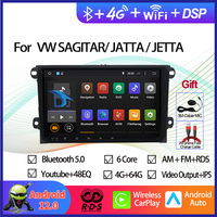 Auto Radio Stereo Multimedia DVD Player For V W MAGOTAN/PASSAT B6/MAGOTAN V6/PASSAT V6 Android 10.0 Car GPS Navigation