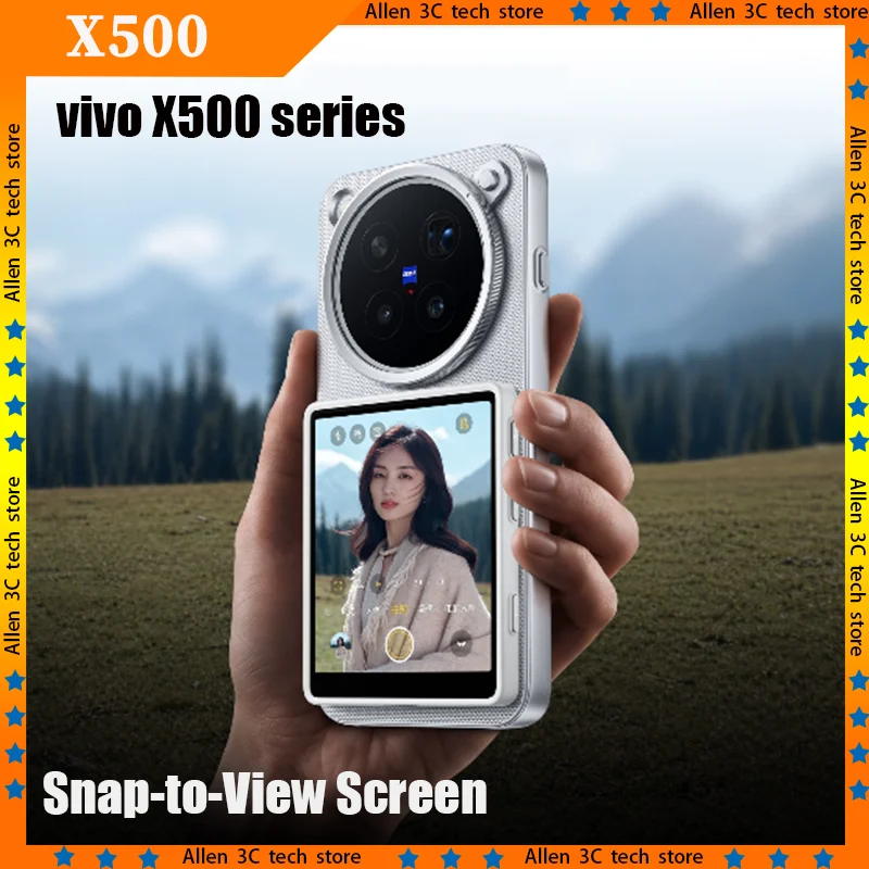 For Vivo X500 Series Instant Screen Capture Selfie Display Screen Compatible Mobile Phone External Shooting Auxiliary Accessory
