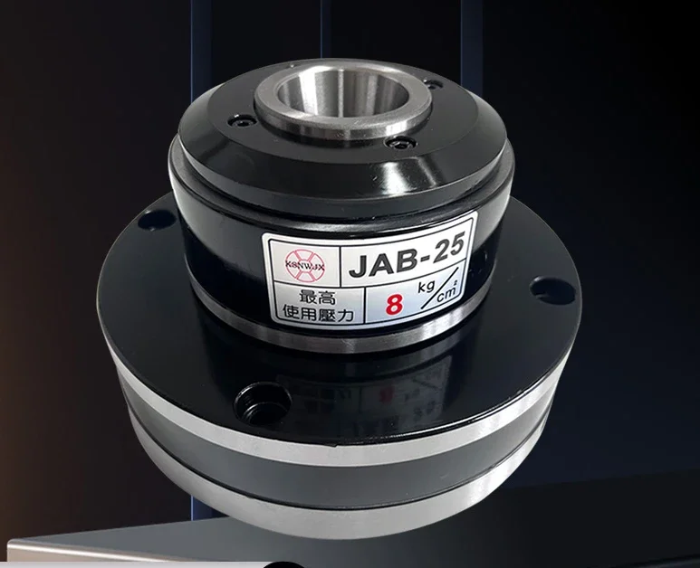 

JAB-25 Collet Lathe Pneumatic Chuck Rotatable chuck for CNC lathes Fixture tool Collet Air Chucks