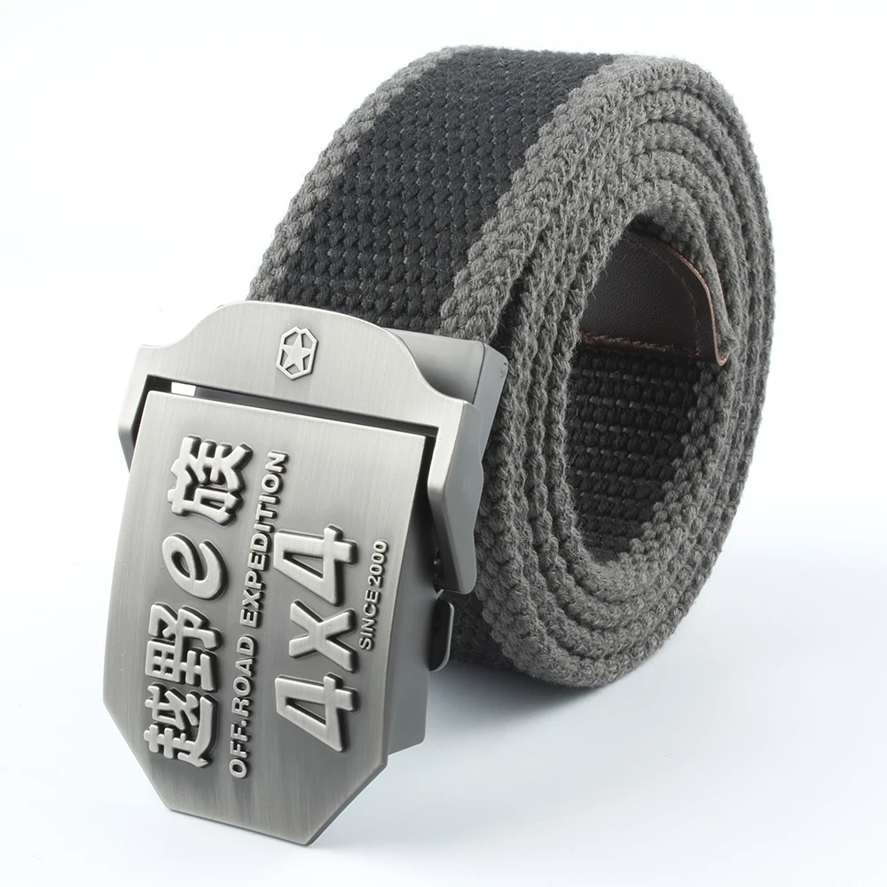 

New Unisex Adjustable Canvas Belt Outdoor Off-road High-quality Matching Belt Extended 140cm for Obese People