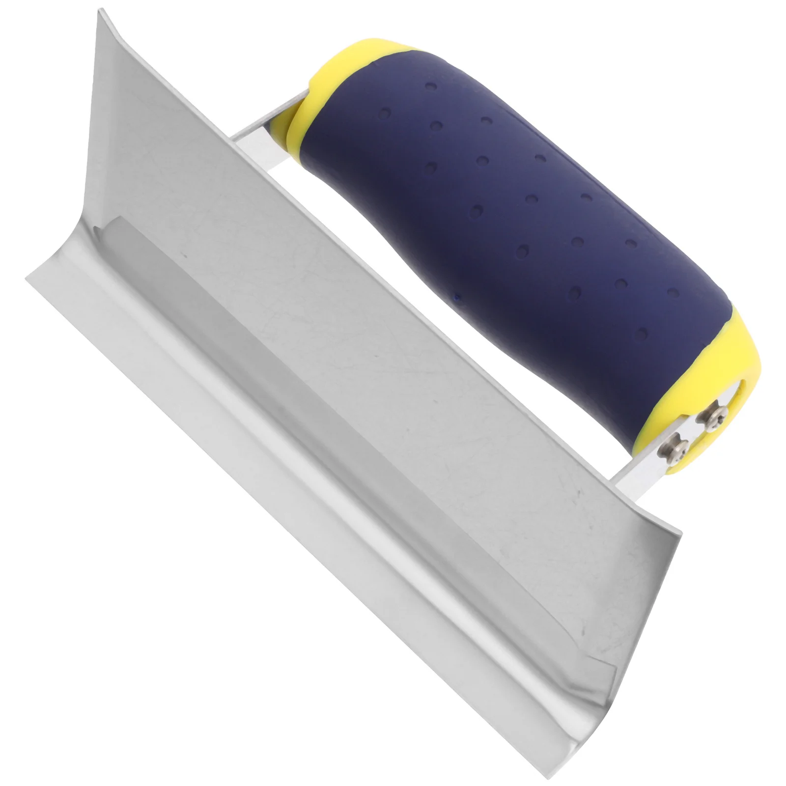 أداة إصلاح جدار الزاوية من الفولاذ المقاوم للصدأ - مجرفة يدوية لتشطيب الحوائط الجافة والحلاقة والتجصيص للحواف الناعمة - أدوات خرسانية