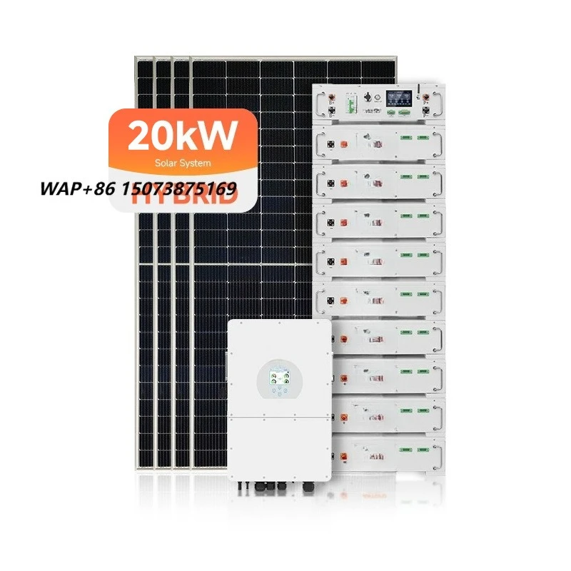 Hot Sale 20kW Complete Solar Energy Storage System 20 kW All-in-On PV Power System with Deye Inverter