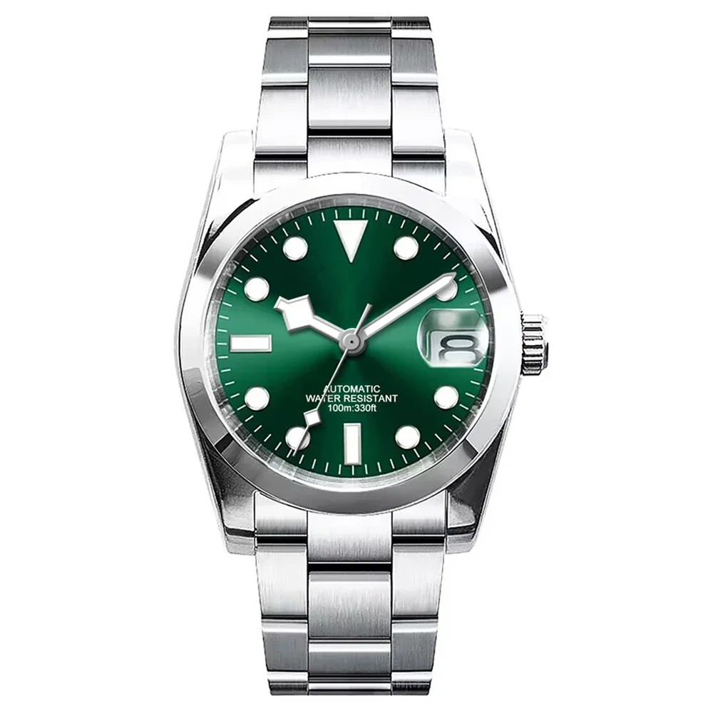 36/39mm2023 تصميم جديد ندفة الثلج الأيدي ساعات المعصم الميكانيكية الفاخرة Custom10BARS الياقوت NH35 ساعة أوتوماتيكية للرجال والنساء