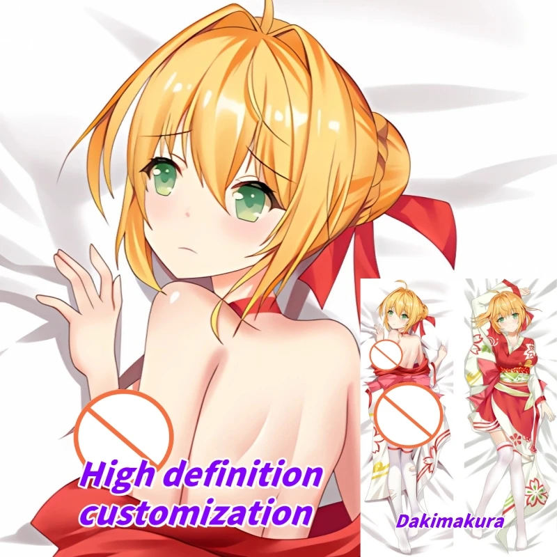 

Dakimakura Anime Fate Bride Double-sided Print Of Life-size Body Pillowcase Gifts Can be Customized