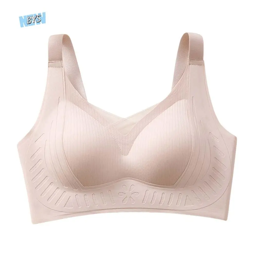 

Close-fitting Wireless Deep V Bra Shockproof Anti-sagging Brassiere for Women Lingerie Adjustable Push Up Underwear Girls Women