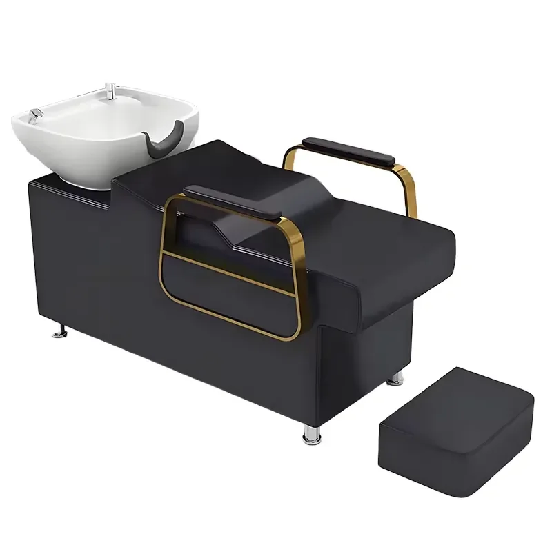 Heavy Duty Stainless Steel Barber Chair with Remote Control Foldable Design Modern Commercial Salon Seat Adjustable Foot