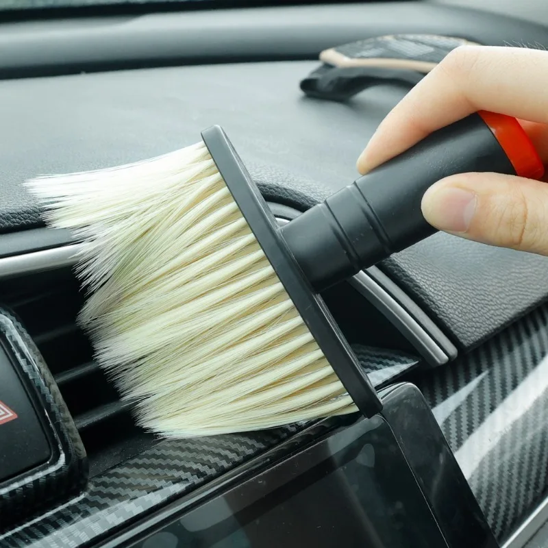 Detailing Brush Air Outlet Crevice Dust Removal Brushes Car Crevice Dusting Cleaning Tools Car Interior Cleaning Accessories