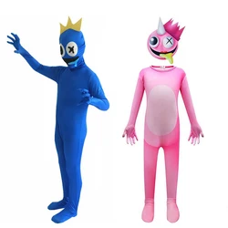 Cosplay Costumes Kids Boy Halloween Blue Monster Horror Games Jumpsuit Carnival Birthday Party Costumes Girls One Piece Suit