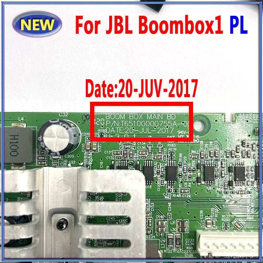 Imagem -05 - Bluetooth Speaker Motherboard Connector Original para Jbl Boombox Boombox pl Verde