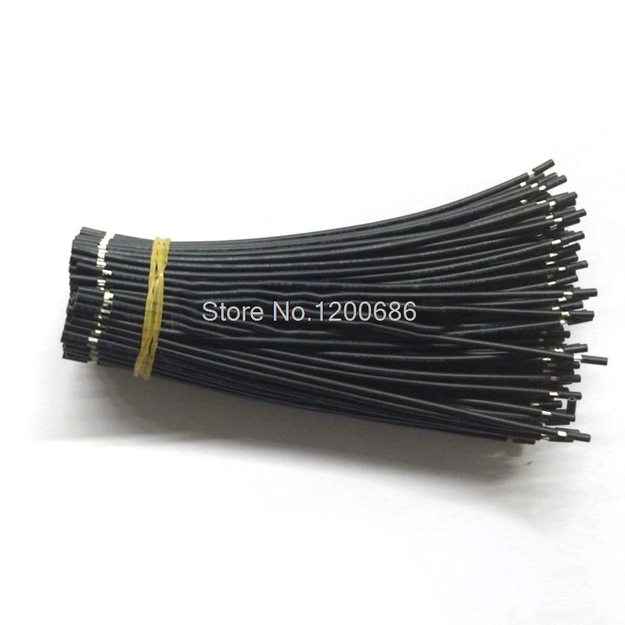 40CM 5 mm half strip UL 1007 18AWG BLACK 20piece/lot  super flexible 18AWG PVC insulated Wire Electric cable, LED cable,