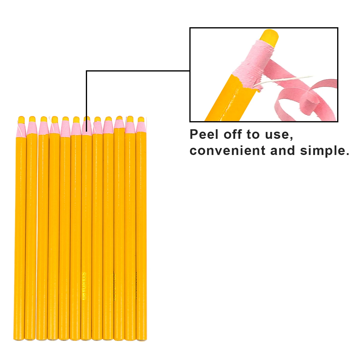 

No Sharpening Multicolor Wax Crayons Peel Off Marker Pencil Blue Quilting Marking Tools Sewing Accessories Cloth Shoe
